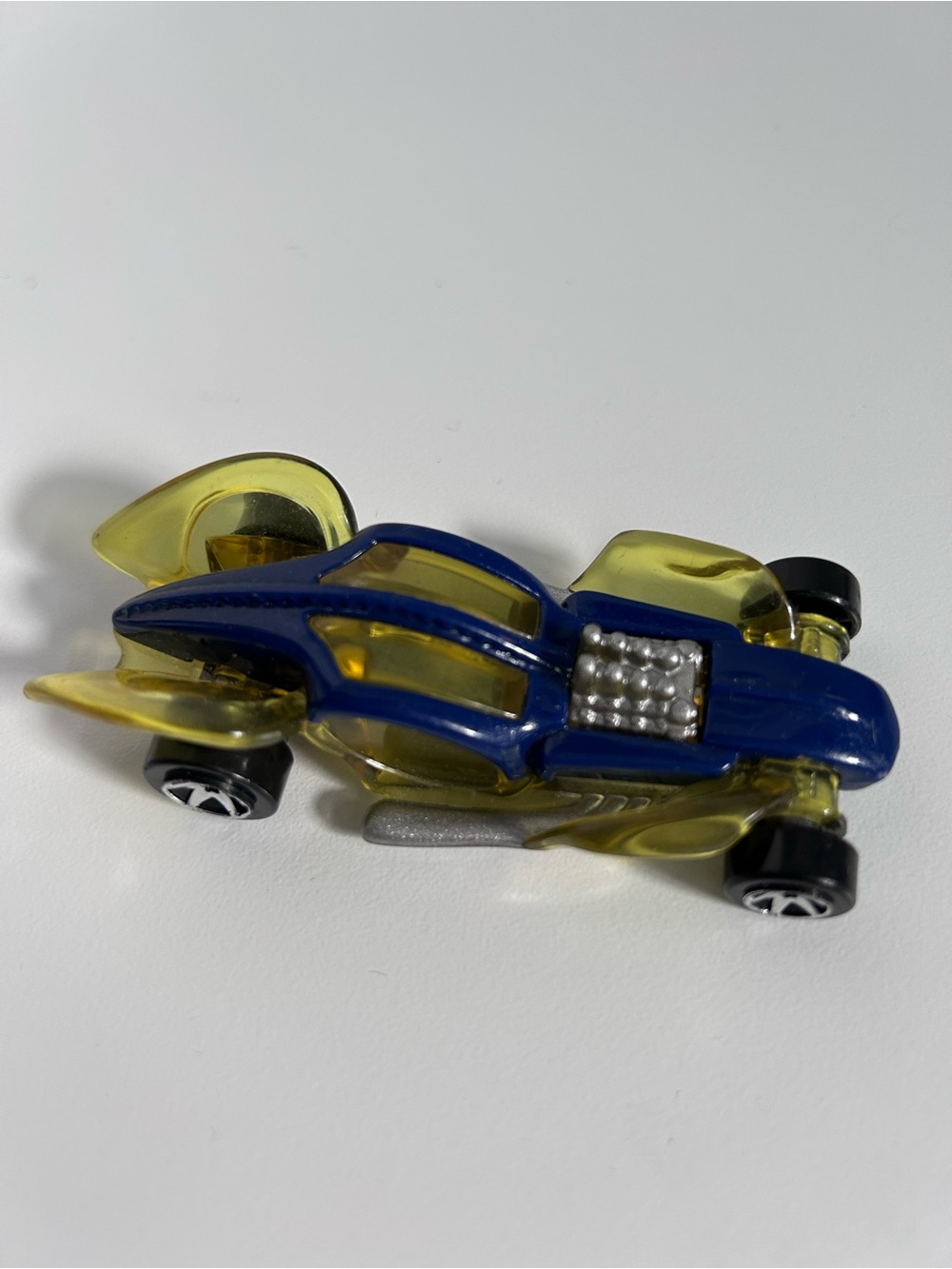 Hot Wheels Car McDonald's Blue & Yellow Hot Rod Car 2008 vintage